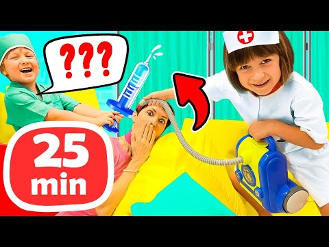 🩺 La bambina Bianca gioca al dottore: chi ha bisogno dell’aiuto della Dottoressa Bianca?