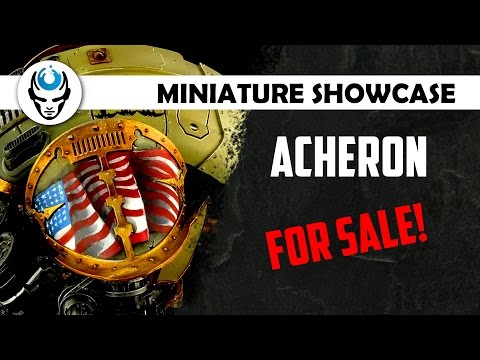 101st CERASTUS KNIGHT-ACHERON - LVL 3+/4 HD MINIATURE SHOWCASE (SOLD)