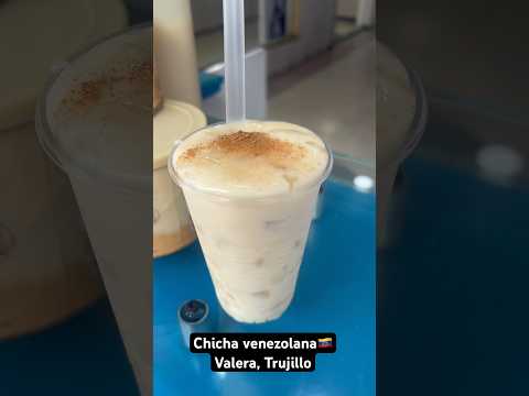 Probando la maravillosa #chicha de #venezuela #valera #trujillo #chilenoenvenezuela #foodie