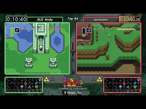 sonicam vs ALG Andy. Top [64] Game [3] ALTTPR Tournament Spring 2018