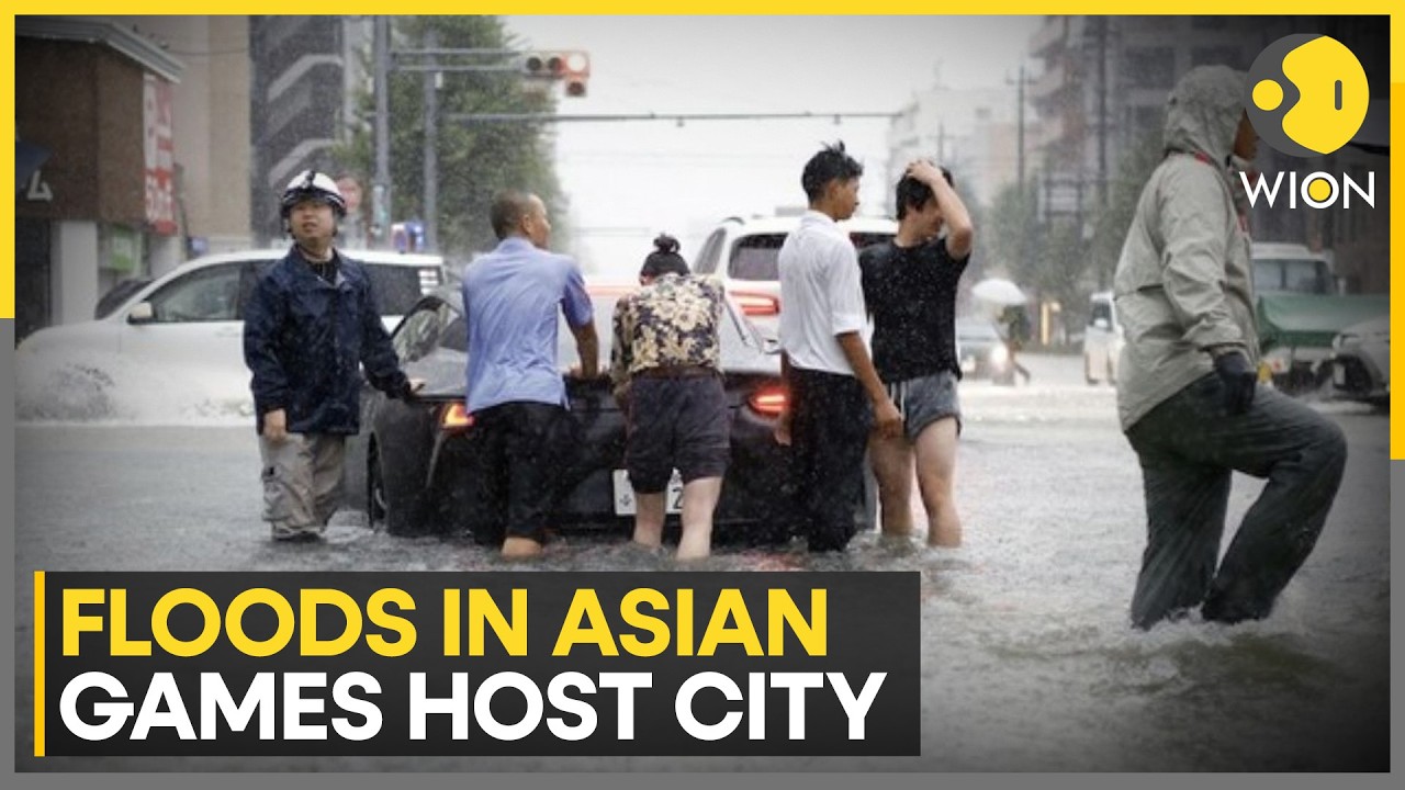 Heavy Rain Hits Nagoya, Mayor Insists No Disruption to Asian Games | WION