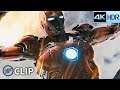 Iron Man Thor Destroy Sokovia Meteor Scene Avengers Age Of Ultron 2015 4K HDR Movie Clip