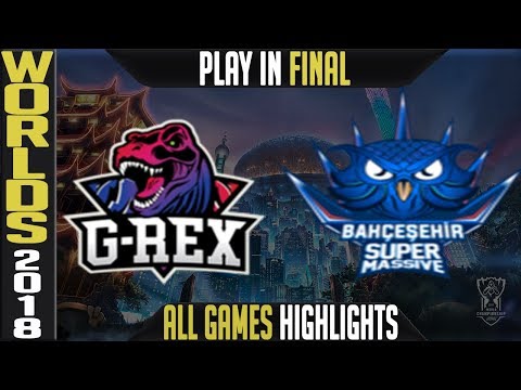 GRX vs SUP Highlights ALL GAMES | Worlds 2018 Play in Final | G-REX vs SuperMassive