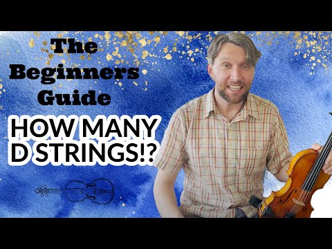 Seven different fiddle tunings used in oldtime fiddling