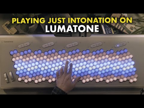 Playing Just Intonation on Lumatone