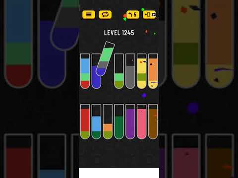 water sort puzzle - level 1245