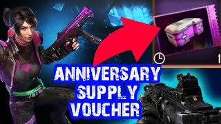 How To Use Anniversary Supply Voucher In Pubg Mobile English Kenh - anniversary supply voucher anniversary supreme crate voucher redeem soon pubg