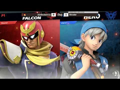 DDD 27 SSBU Grand Finals - JumboJack (Diddy Kong/ Captain Falcon/ Mr Game & Watch) vs Stroder (Hero)