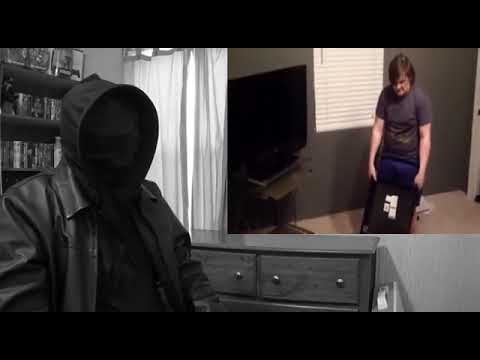 Angry kid destroys TV after favorite wrestler loses Steve the darkness Reupload