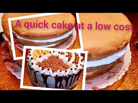 How to make❗ this cake at a low cost in 5 minutes🥮🥮🥮