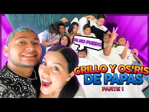 Grillo and Osiris 24 hours being parents of the dreamers in Mazatlán 😂👨‍👩‍👦‍👦🏖 / Grillo La Duda