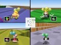 Mario Kart 64 Netplay 4 Player Battle Block Fort Round 3