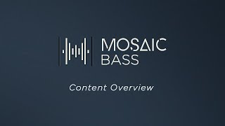 Video thumbnail for Mosaic Bass - Content Overview | Heavyocity by Heavyocity Media