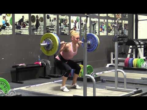 Olympic Weightlifting 3-5-15 - Jerk, Power Clean, Power Jerk, Back Squat, Clean, Snatch Balance
