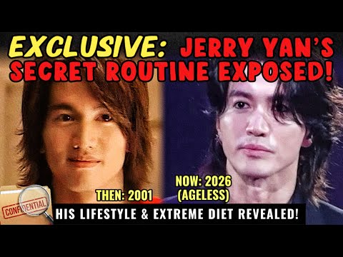 JERRY YAN’S SECRET ROUTINE REVEALED! 🔴 How the 49-Year-Old "Meteor Garden" Star Never Aged!