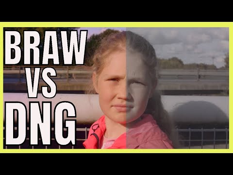 Blackmagic RAW vs Cinema DNG