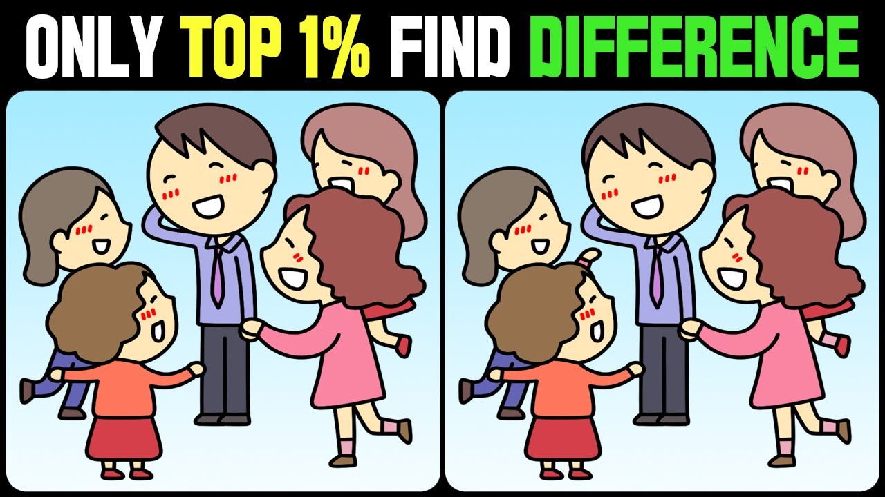 Spot The Difference : Can You Find Them All? [ Find The Difference #647 ]