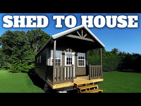 5 INCREDIBLE Shed to House Conversions! Tiny Home Tours