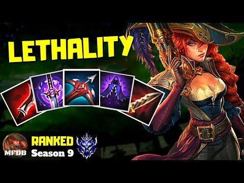 FULL LETHALITY MISS FORTUNE - League of Legends (Season 9)