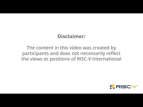 Video Contest - What Is RISC-V? by Tushar Upadhyay