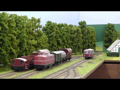 Spur 0 Anlage "Ibbenbüren Ost" Bau der Anlage Teil 315 Landschaft