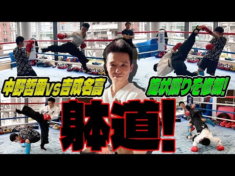 【異種格闘技戦】躰道世界４連覇 中野哲爾と ムエタイ２冠 吉成名高が対峙！