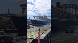 Cunard Ocean Liner Queen Mary 2 at Circular Quay March 2026