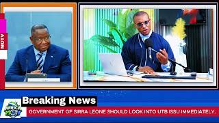 President see how your Finance Ministry are d€str0ying the banking sector in Sierra Leone!😭😲👀