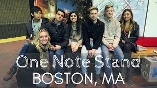 One Note Stand Goes To Boston! | BOSS 2017