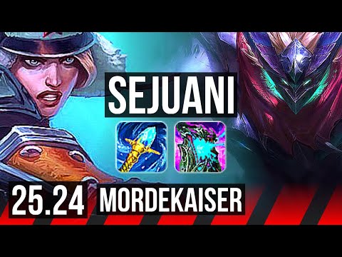 SEJUANI vs MORDEKAISER (TOP) | KR Master | 25.24