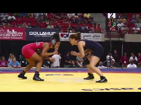 WFS 55kg Finals Match 2 - Helen Maroulis vs. Ashley Hudson