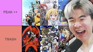 I RATED THE WORST ANIME SEASON | FALL ANIME 2025 FINAL TIER LIST