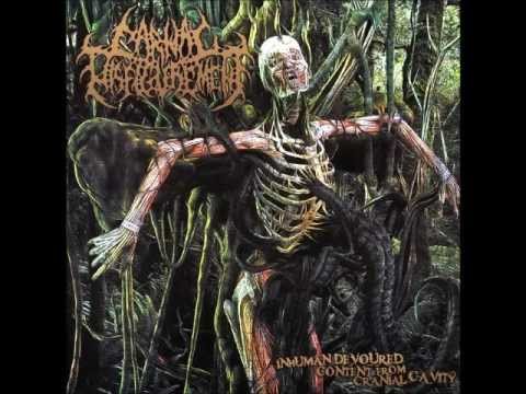 Carnal Disfigurement-Inhuman Devoured Content from Cranial Cavity ( full album )