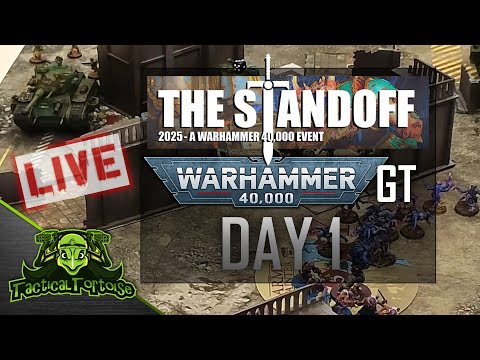 🔴The Standoff 40k Grand Tournament | Day 1 | Live Warhammer 40k Tournament Coverage