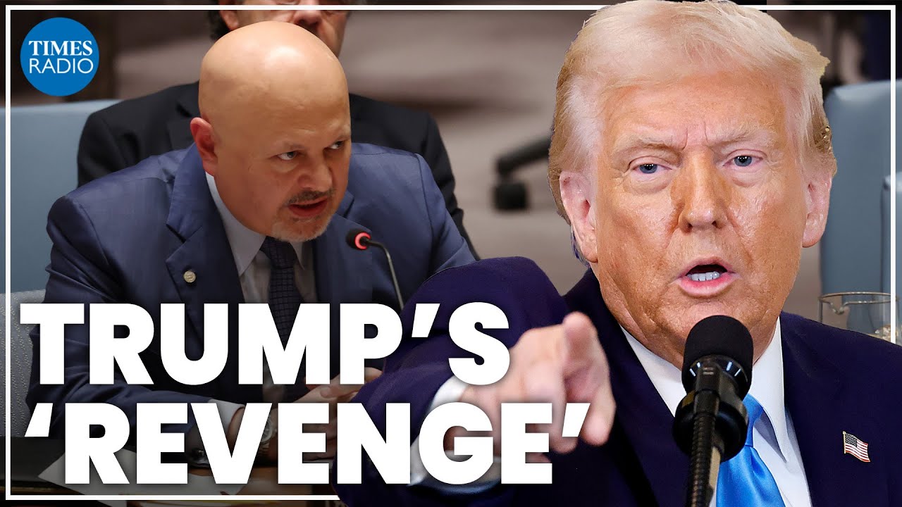 Trump takes 'retribution' on the ICC scolding them for their stance on Netanyahu