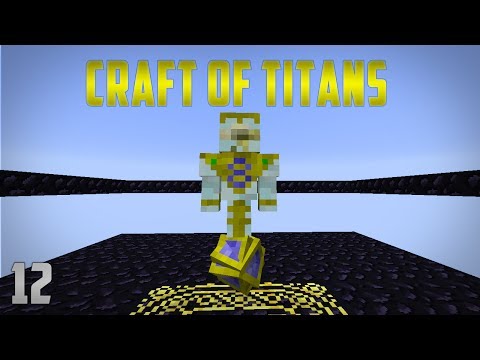 EPIC Titan Battle in Minecraft Craft of Titans!!