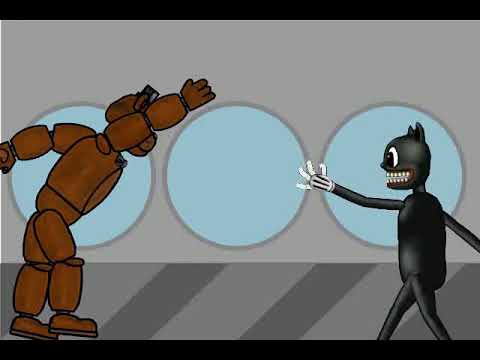 freddy fazbear vs cartoon cat