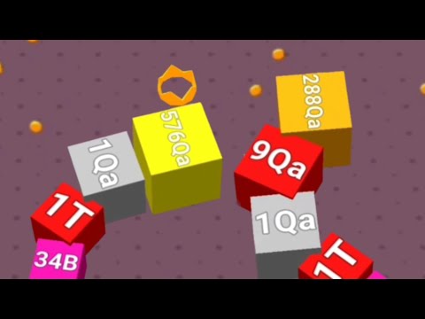 Cube Arena 2048 - I got 576Qa (enlarge the cube)