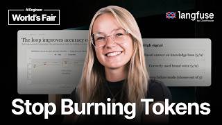 Stop Burning Tokens: Why self-improvement needs domain expertise first - Annabell Schäfer, Langfuse
