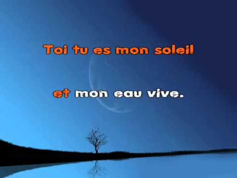 Laisse-moi t'aimer  Mike brant Karaoké