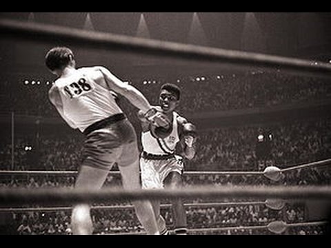 First fight of Muhammad Ali (vs. Zigzy Pietrzykowski in 1960)