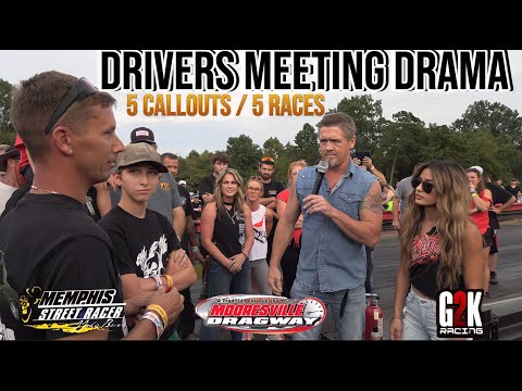 JJ DA BOSS DRIVERS MEETING DRAMA (5 CALLOUTS/5 RACES) NO PREP ARM DROP