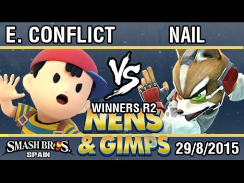 Nens&Gimps - Eternal Conflict (Ness) VS Nail (Fox) SSB4 Winners R2