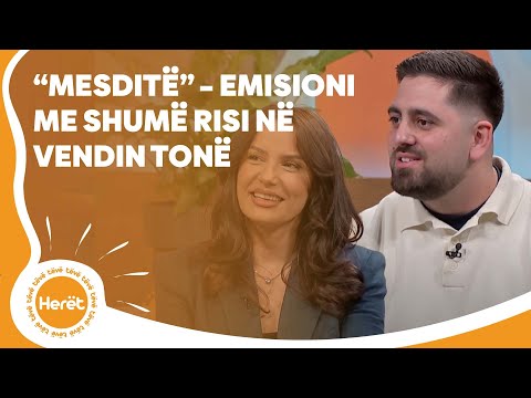 “Mesditë” – emisioni me shumë risi në vendin tonë, fillon shumë shpejt në Televizionin Tëvë1.