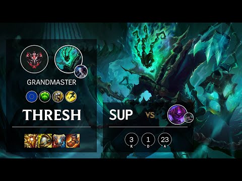Thresh Support vs Malzahar - EUW Grandmaster Patch 11.8