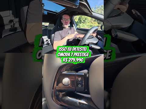 O MOTORISTA SE LASCOU?! O detalhe do Omoda 7 Prestige de R$ 280 mil que me deixou chateado! 😱