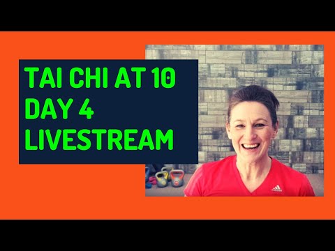 TAI CHI AT 10am (UK TIME) -  DAY 4 - Freshfield Fitness TaiChi PT Live Stream (Monday 23 March 2020)