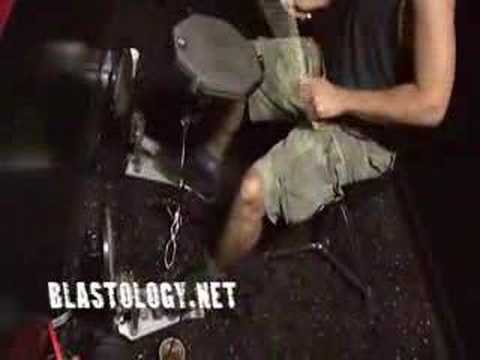 George Kollias practicing