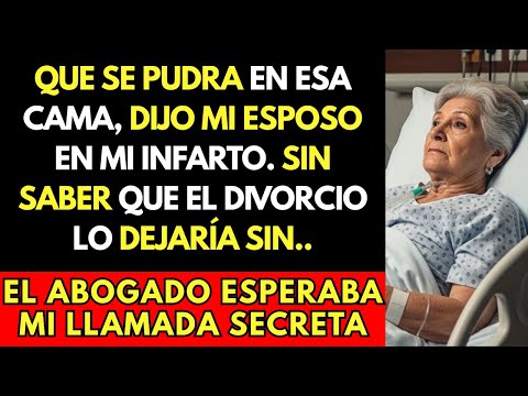 Que Se Pudra En Esa Cama, Dijo Mi Esposo En Mi Infarto. Sin Saber Que El Divorcio Lo Dejaría Sin..