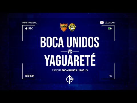 EN VIVO | Final Categoría Sub-15: Boca Unidos "A" VS. Yaguareté "B"